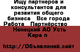 Ищу партнеров и консультантов для развития общего бизнеса - Все города Работа » Партнёрство   . Ненецкий АО,Усть-Кара п.